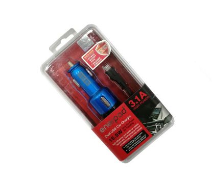 Picture of PL-31 DUAL USB CHARGER 3.1A FERRARI BLUE