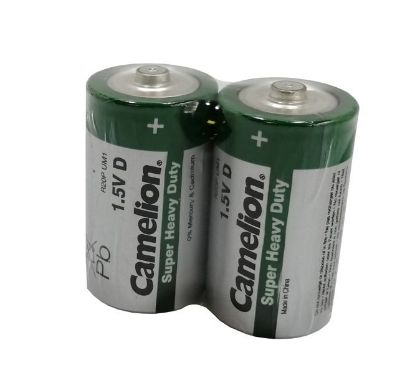 Picture of D=SIZE ZINC CHLORIDE BATTERY 1.5V GREEN 2/PACK