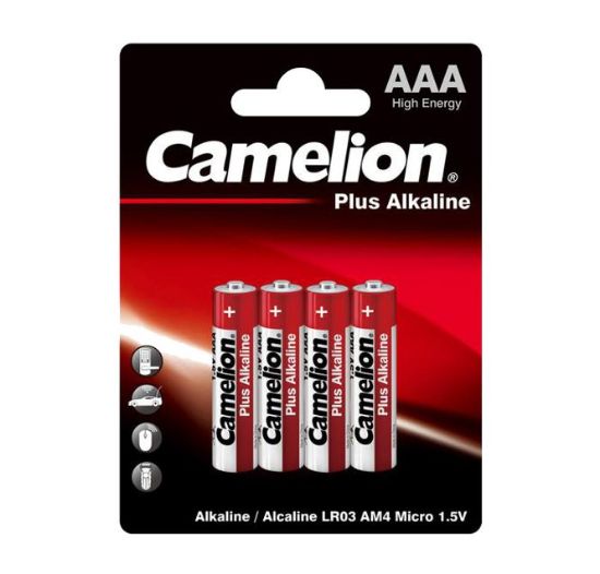 Picture of R03/AAA BATTERY 1.5V SUPER ALKALINE 4/PACK