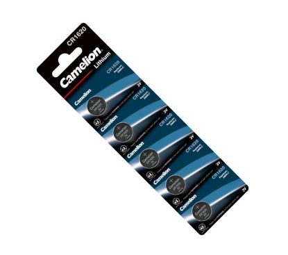 Picture of LITHIUM COIN BATTERY 3V 70mAh 16x2mm 5P/CARD