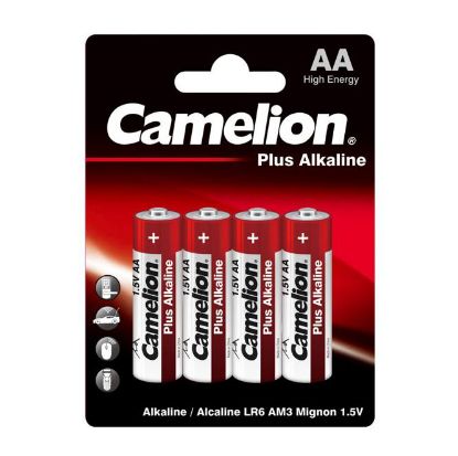 Picture of R6/AA BATTERY 1.5V 4/PACK, ALKALINE PLUS