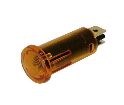 Picture of PILOT LIGHT CLIP-ON D=12.7MM 220V AC ORANGE