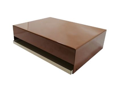 Picture of METAL ENCLOSURE BROWN 80x310x230
