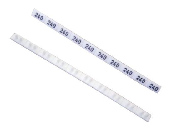 Picture of LABEL MARKER NO.240 10PCS P=7.5 WHT