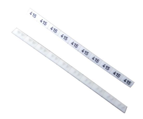Picture of LABEL MARKER NO.415 10PCS P=7.5 WHT
