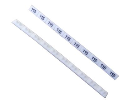 Picture of LABEL MARKER NO.115 10PCS P=7.5 WHT