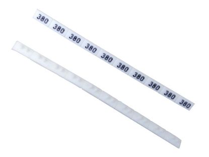 Picture of LABEL MARKER NO.380 10PCS P=7.5 WHT