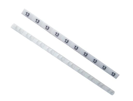 Picture of LABEL MARKER NO.13 10PCS P=7.5 WHT