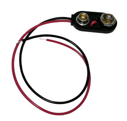 Picture of BATTERY CLIP 9V I-LEAD HARD PLASTIC PM3