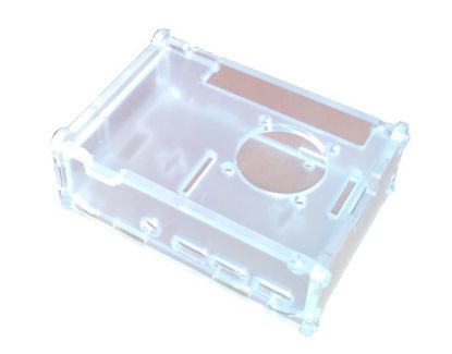Picture of RPI 4B ACRYLIC TRANSPARENT SHELL / BOX