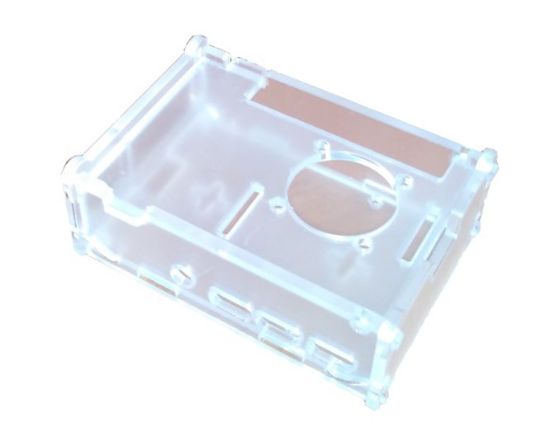 Picture of RPI 4B ACRYLIC TRANSPARENT SHELL / BOX