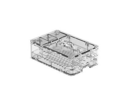 Picture of RPi 3-PIECE STANDARD CASE CLEAR 94X63X32