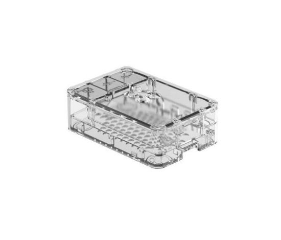 Picture of RPi 3-PIECE STANDARD CASE CLEAR 94X63X32