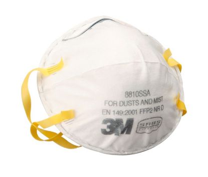 Picture of RESPIRATOR DUST & MIST FACE MASK WHITE FFP2 NR D - 20P/BAG