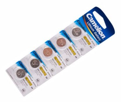 Picture of LITHIUM COIN BATTERY 3V 50mA 16x1.6mm5P/PACK