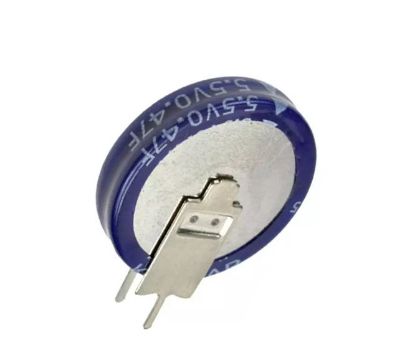 Picture of SUPER CAPACITOR RADIAL VERT D/L 1.0F 5.5VDC P=5 18.5x5