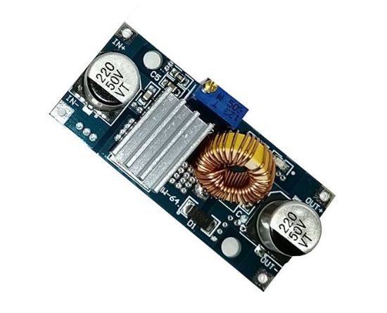 Picture of DC-DC STEP-DOWN I=8-36 O=1.2-32VDC, 25W, 5A BUCK CONVERTER