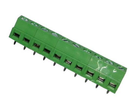 Picture of TERMINAL BLK PCB 10W 5.08MM STR GREEN