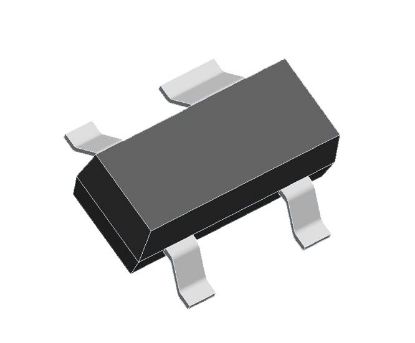 Picture of SCHOTTKY DIODE SMD 30V 200mA 4-PIN SOT143