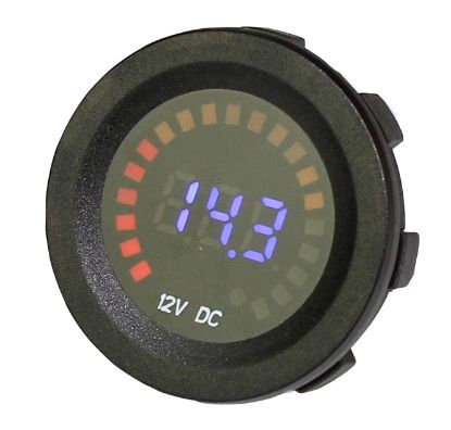 Picture of AUTOMOTIVE 12VDC BLUE GRAPHIC VOLTMETER