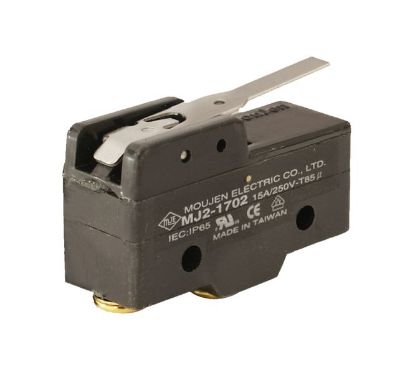 Picture of MINI MICRO LIMIT SWITCH SPDT SHORT LEVER=63MM SCR