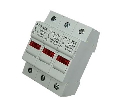 Picture of HOLDER 3P FOR 10x38 FUSE + INDICATOR D/R MOUNT