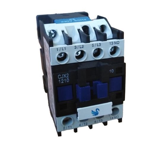Picture of AC CONTACTOR 12A 415VAC COIL 3POLE N.O. & 1NO AUX