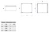 Picture of ALUMINIUM CAST ENCLOSURE IP67 170x190x90MM
