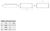 Picture of ALUMINIUM CAST ENCLOSURE IP67 80x230x73MM