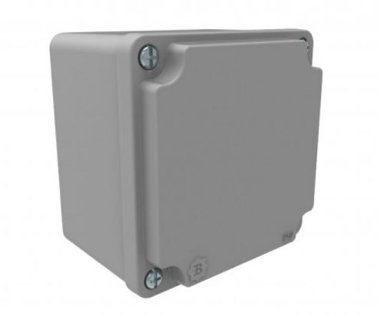 Picture of ALUMINIUM CAST ENCLOSURE IP67 100x100x75MM