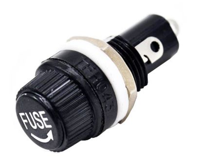 Picture of FUSE HOLDER PANEL MOUNT 5x20 ROUND HOLE