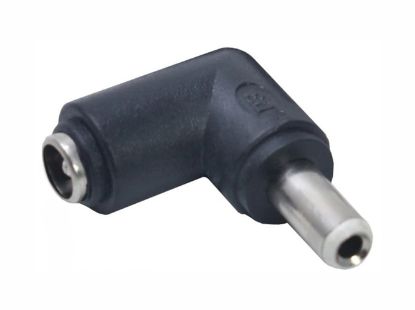 Picture of ADAPTER DC R/A  2.5x5.5x11mm PLUG TO 2.1x 5.5x11mm SOCKET