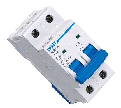 Picture of MINI CIRCUIT BREAKER 2P 16A 6KA C-CURVE