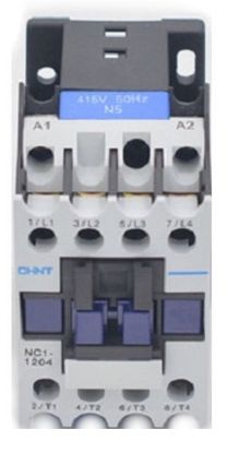 Picture of AC CONTACTOR 12A 400VAC COIL 4POLE N.O.