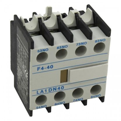 Picture of AUXILLARY  CONTACTS 4NO 10A