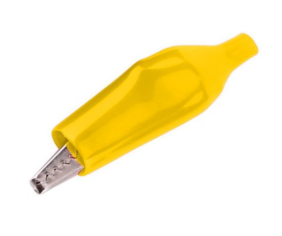 Picture of CROCODILE CLIP YELLOW     31mm