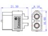 Picture of IN-LINE BATTERY CONNECTOR SET 2PIN 30A
