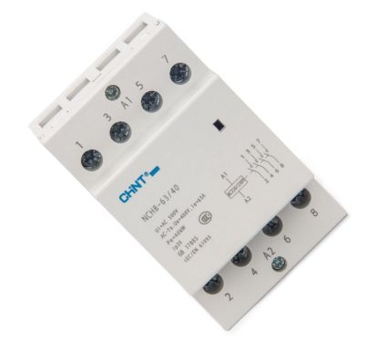 Picture of CONTACTOR MODULAR 4P 4NO 63A 240V-COIL