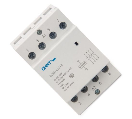 Picture of CONTACTOR MODULAR 4P 4NO 63A 240V-COIL