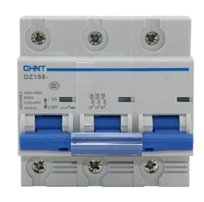 Picture of MINI D/R CIRCUIT BREAKER 3P 80A 6KA C-CURVE