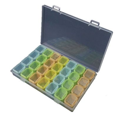 Picture of STORAGE BOX 28 CELLS 175X105X25mm