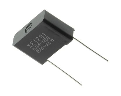 Picture of RC SNUBER 275VAC 100nF 120-OHMS P=17.5mm