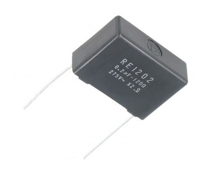Picture of RC SNUBBER 275VAC 0.2UF 120R P=22.5MM