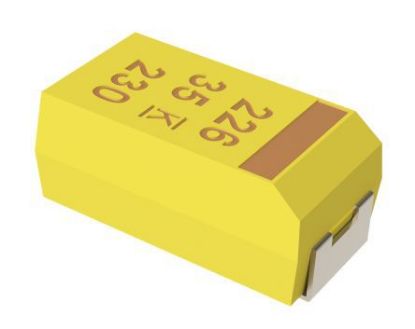 Picture of TANTALUM CAPACITOR SMD C=A 6.8uF 20V