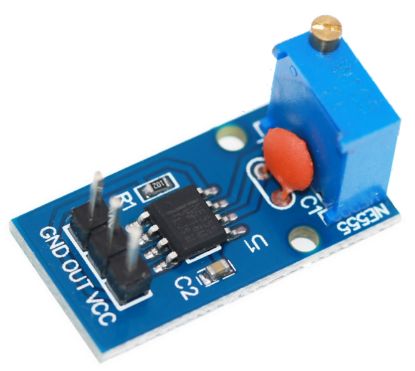 Picture of PWM OSCILLATOR BOARD BASED ON 555 5-12VDC