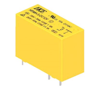 Picture of RELAY SPDT 10A 12VDC RECT 5PCB