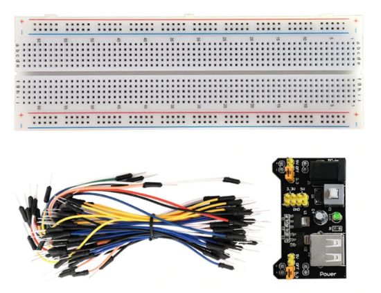Picture of BREADBOARD+65 JUMPER CABLES+B/MODULE