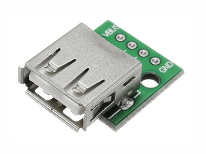 Picture of MINI TYPE-A USB 2.0 FEMALE TO SIL CONVERTER BOARD