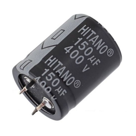 Picture of ELECTROLYTIC CAPACITOR RADIAL 100uF 250V SNP 22x30 P=10