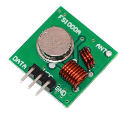 Picture of RF/RADIO TRANSMITTER MODULE 433MHz 3.5-12VDC